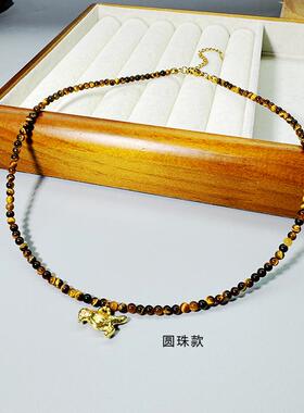 小众设计天然高级秋冬款毛衣链