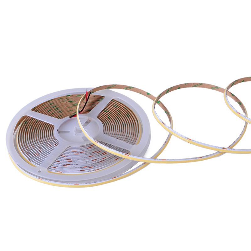 两线超亮COB自粘24V全光谱灯带三色LED软灯条线形灯背胶超薄铝槽,淘宝优惠券,粉丝福利购,淘宝优惠卷