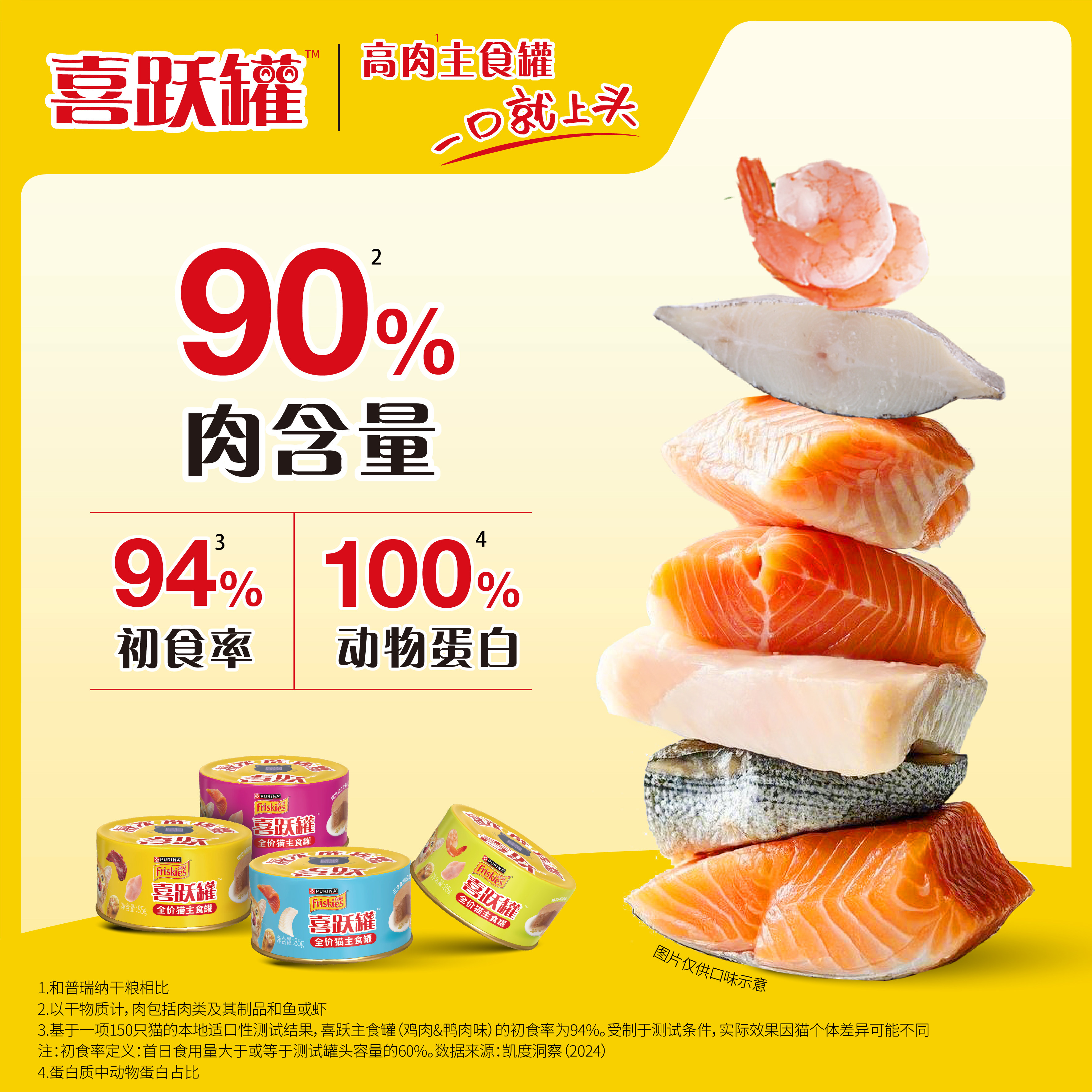 【立即抢购】普瑞纳喜跃全价猫罐头湿粮猫饭成猫主食罐无谷,淘宝优惠券,粉丝福利购,淘宝优惠卷