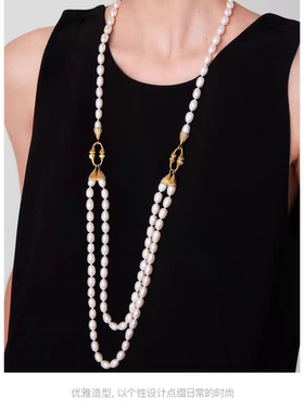 daartemis达弥木贼珍珠项链女款轻奢高级感小众精致气质百搭项圈