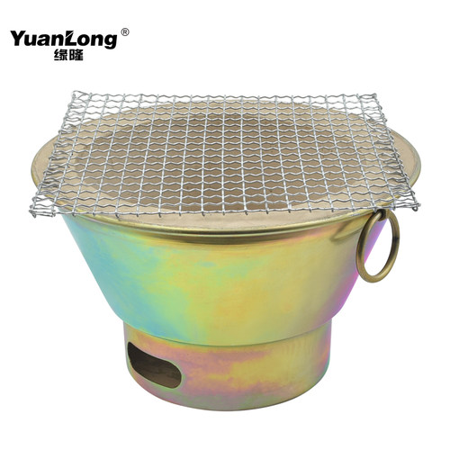 东北老式泥炉土灶煮茶烤肉炉商用户外碳烤炉打边木碳烧烤炉泥瓦炉 - 图1