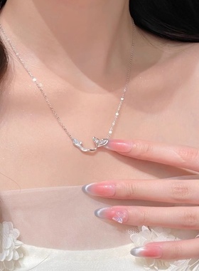 余生有你项链S999纯银美人鱼