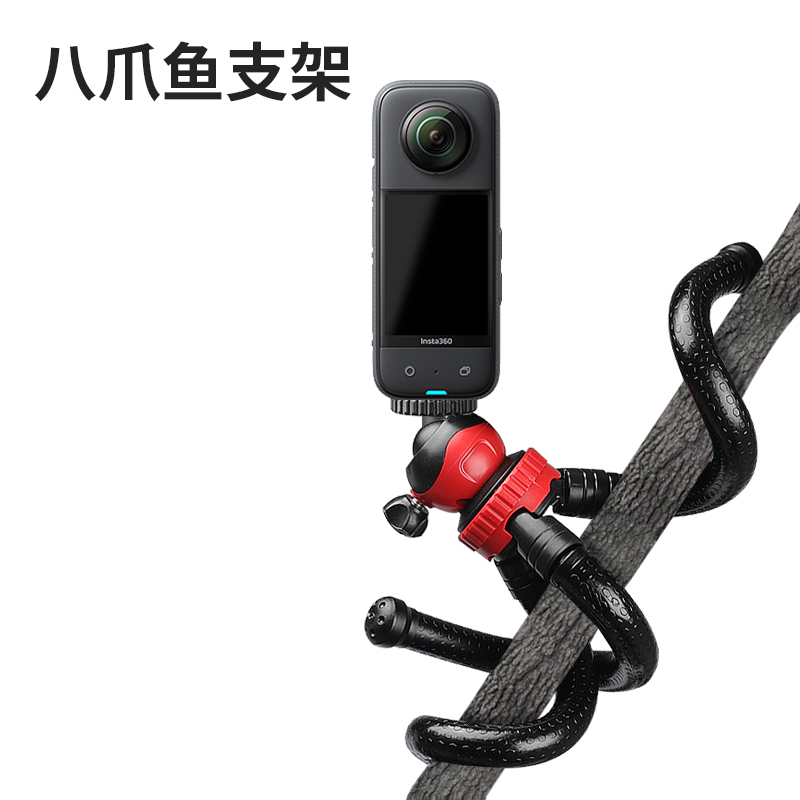 适用insta360x3配件360x4影石360x3车载支架头戴背包夹insta 360 x3配件360onex3影石全景相机自拍杆骑行 - 图1