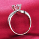 Imported jewelry diamond ring with certificate