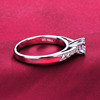 Imported diamond ring jewelry one carat pt950 with certificate