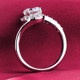 Imported moissanite diamond ring diamond jewelry one carat