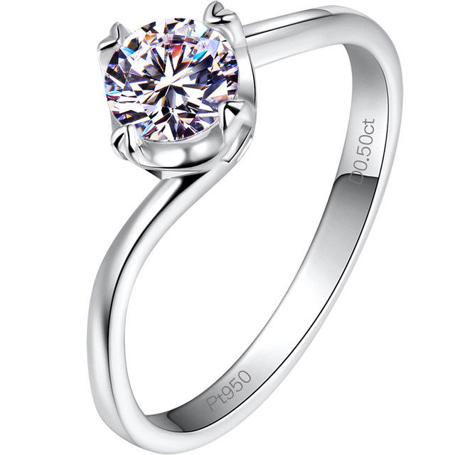 Imported moissanite pt950 pen jewelry