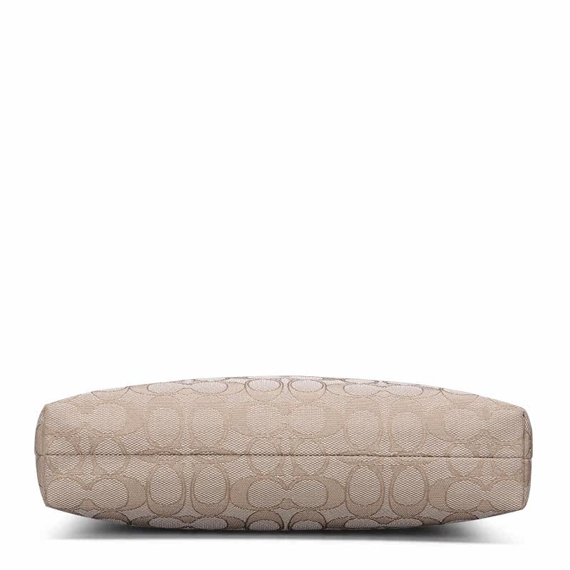 coach女士小号纸片帆布单肩斜挎包 百恩海外女士包袋