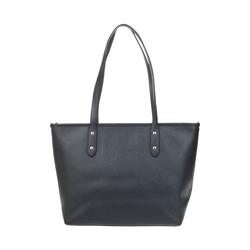 coach女士city zip系列大号牛皮革 百恩海外女士包袋