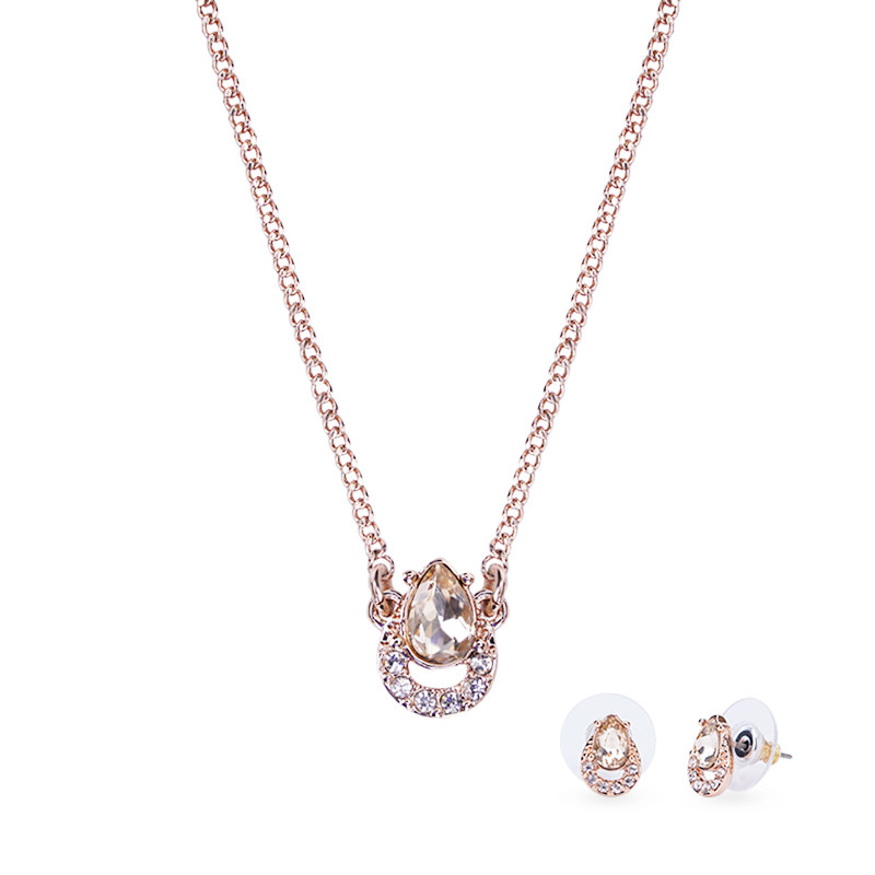 givenchy /纪梵希水滴型单钻耳钉 百恩海外项链