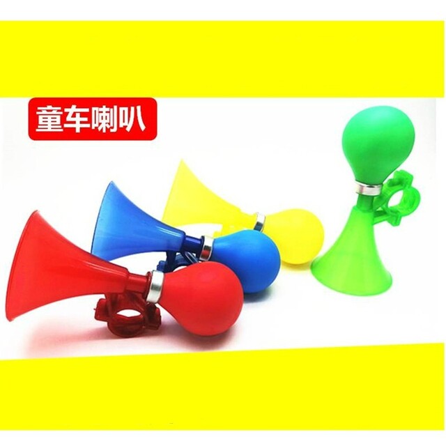 滑板车平衡车童车喇叭超响儿童自行车铃铛手捏玩具单车可爱气笛