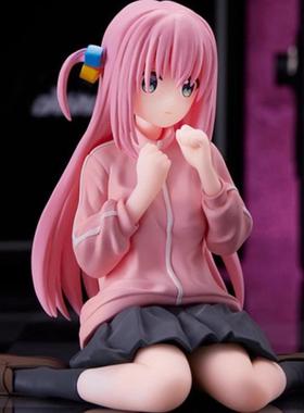 孤独摇滚坐姿后藤独手办二次元美少女波奇酱电脑机箱摆件桌面装饰