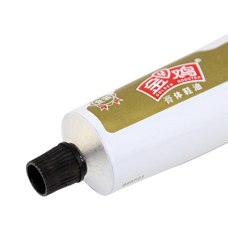 正品金鸡鞋油膏体黑色棕色无色通用真皮保养油刷鞋擦皮鞋护理神器