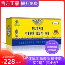 Tibetan caterpillar fungus Capsule Fungus Silk Body Clear Lung Tonic Chinese Caterpillar Fungus Powder Health Products in Senile Fungus Powder