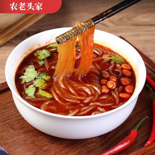 正宗山东农家手工红薯大宽粉条地瓜粉丝3斤细粉2斤火锅粉 - 图1