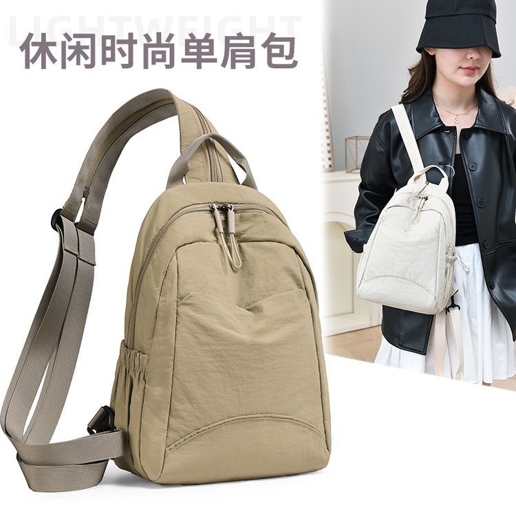 多功能两用胸包男女小型双肩包户外登山小背包轻便防水旅行斜挎包 - 图1