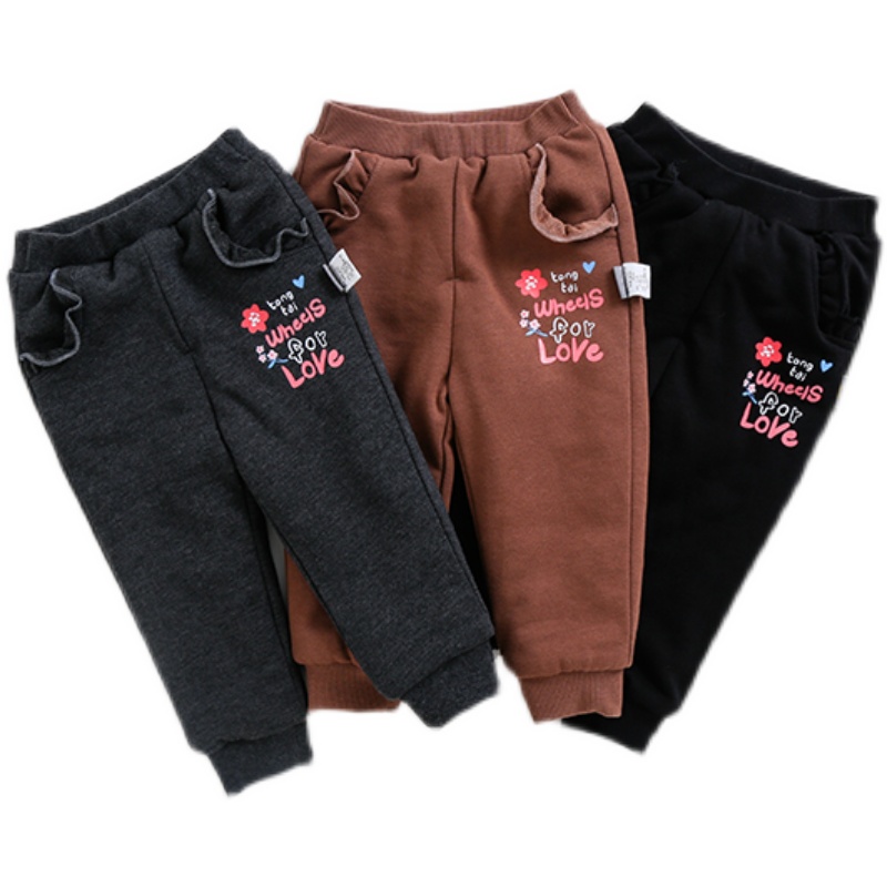 童泰冬装男女儿童棉裤1-2-4岁宝宝冬季裤子婴儿加厚长裤加绒保暖