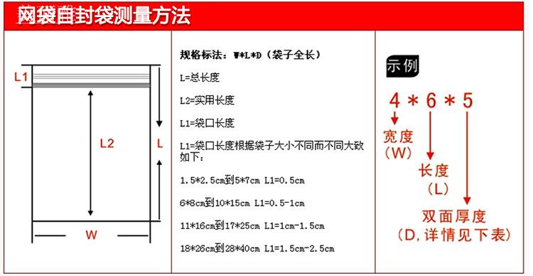 A4自封密封袋23X33厘米双面8丝PE塑料透明密封袋 封口袋100只价 - 图1