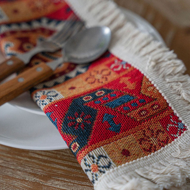 复古民族风桌旗摩洛哥风格桌旗餐桌布艺家居装饰茶几电视柜盖布,淘宝优惠券,粉丝福利购,淘宝优惠卷