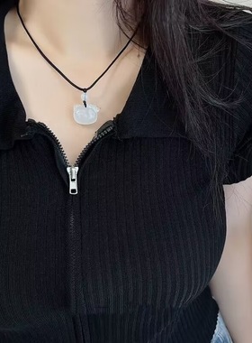 hellokitty项链女生可爱少女凯蒂猫锁骨链吊坠朋友礼物气质百搭款