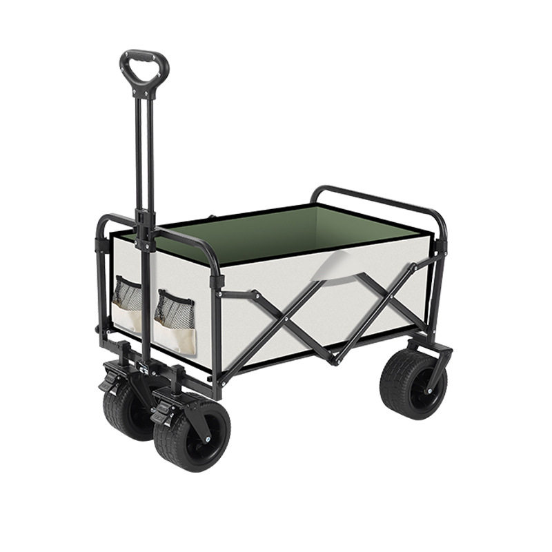 2025新款户外拖车折叠营地车购物露营野营地小推车摆摊小推拉货车,淘宝优惠券,粉丝福利购,淘宝优惠卷