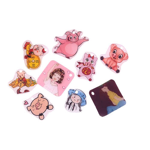 Китайская шпилька ручной работы, брелок, серьги, аксессуар, ручная роспись, DIY