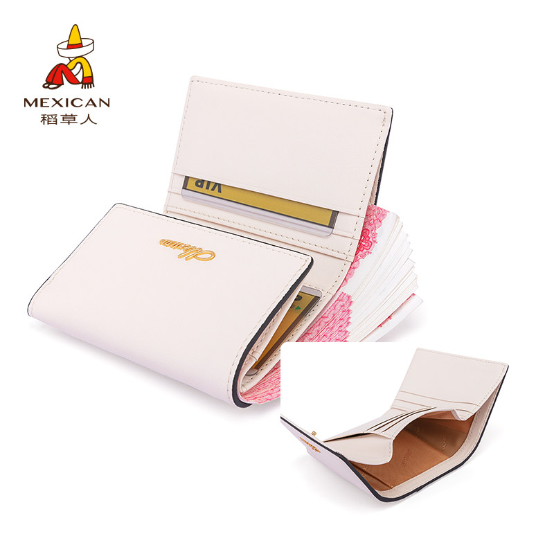 稻草人2021新款女士时尚小众零钱包 稻草人网尚钱包