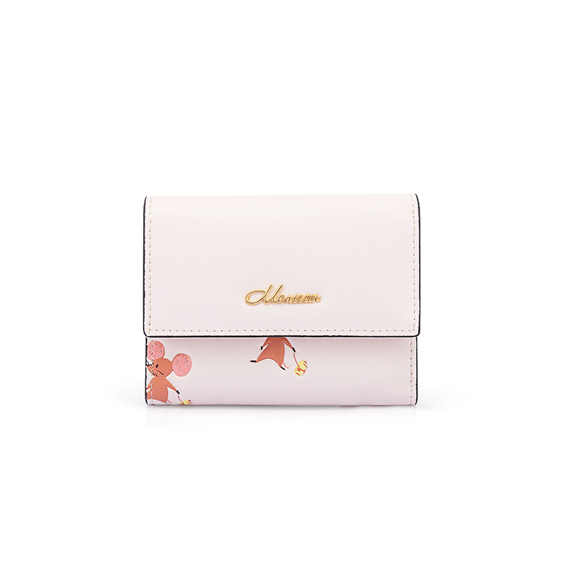 稻草人2021新款女士时尚小众零钱包 稻草人网尚钱包