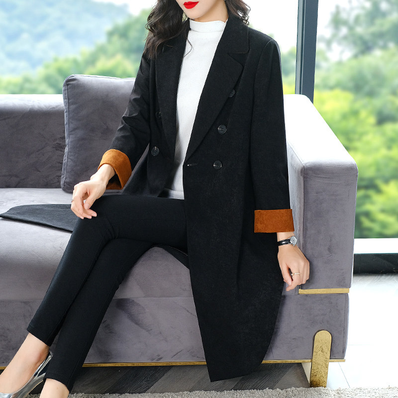 爱朴洋气大码外套显瘦秋装2020年 爱朴女装大码女装