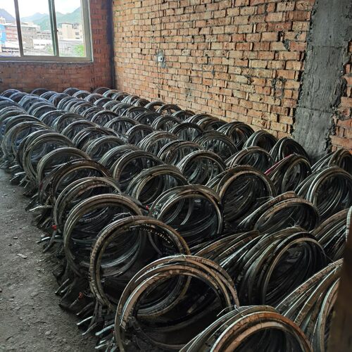 铁箍桶专用铁圈60升大口桶法兰桶盖外圈铁箍盖120升化工桶镀锌箍 - 图2