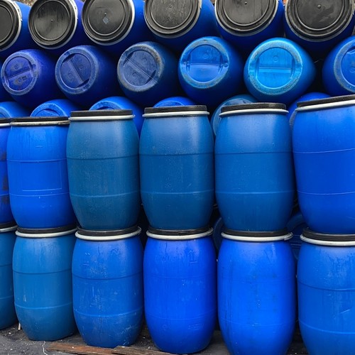 二手塑料桶PE塑料化工桶120L240斤密封罐密封桶发酵桶圆桶 - 图1
