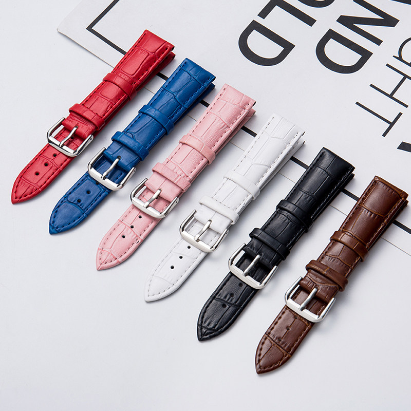 可代用天梭浪琴DW真皮表带手表带男皮蓝色表带皮表带针扣手表配件,淘宝优惠券,粉丝福利购,淘宝优惠卷