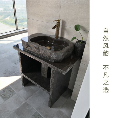 中石卫浴差价专拍链接单拍无效石头洗手盆户外台上盆别墅洗衣盆池 - 图1
