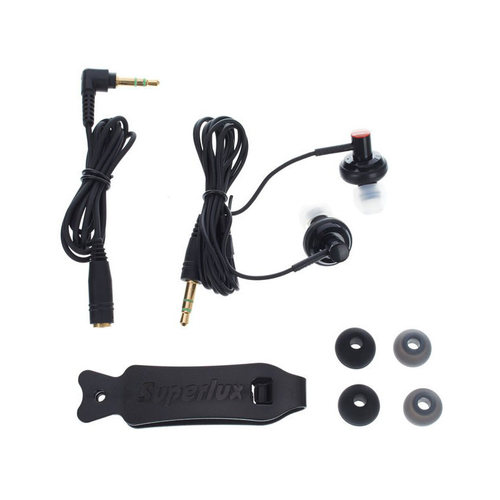 Superlux/舒伯乐 HD381 有线入耳式游戏电竞降噪HiFi耳机耳麦耳塞 - 图3