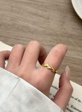 6号小众设计钛钢复古饰品不掉色