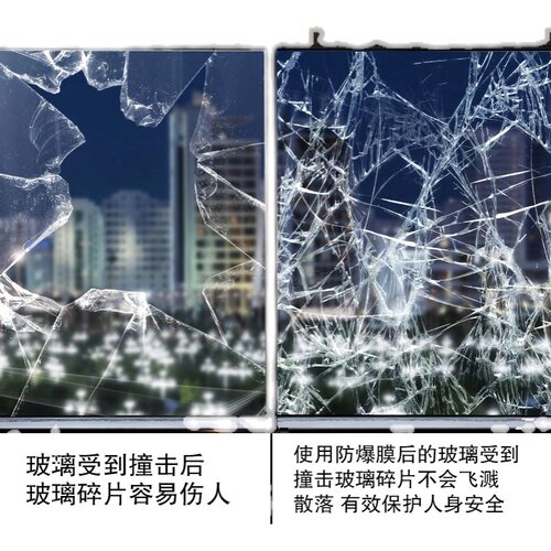 淋浴房玻璃防爆膜上门施工浴室移门窗户家用透明装饰贴膜服务上海 - 图3