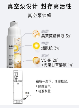 欧敏肤美白祛斑精华痘印VC烟酰胺