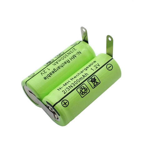 剃须刀电池 奔腾  2/3N300mAh 2.4V 充电电池 POVOS RS876 PQ3902 - 图3