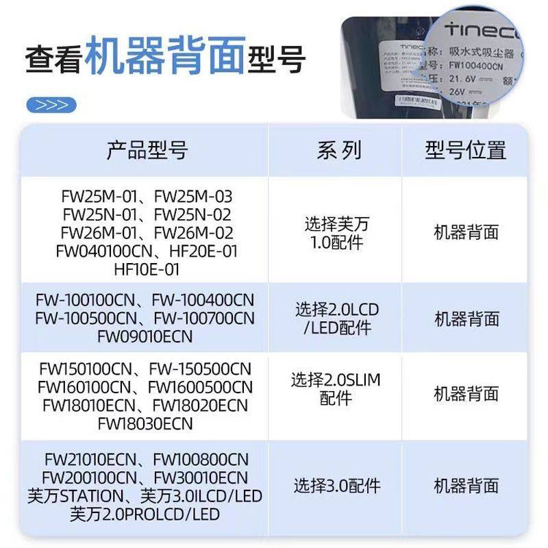 【原装正品】添可洗地机配件单滚刷滚筒双旋可拆滤网地面清洁液 - 图0