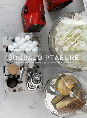 样板间餐桌西厨中岛台水吧台摆件