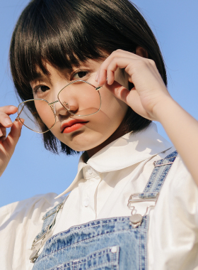 复古多边形茶色墨镜女ins复古港风网红街拍太阳眼镜个性2026夏季