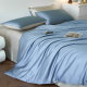A complete set of four-piece summer ice silk quilts with seven or eight-piece quilt cores and pillow cores. A complete set of six-piece summer single thin quilts.