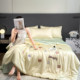 Cool feeling naked sleeping ice silk summer quilt four-piece set 2026 new summer single air-conditioned quilt core machine washable thin quilt six