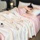 Summer cool ice silk summer cool quilt four-piece dormitory air-conditioned quilt core single and double summer quilt thin quilt machine washable