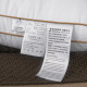A pair of hotel style pillow inserts