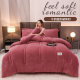 Milk velvet winter quilt winter plus velvet thickened quilt core student dormitory single and double coral flannel cotton quilt