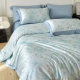 Summer Ice Silk Bed Four-piece Sheet Set Cool Silky Sheet Quilt Cover Summer Bedding 2025 New Style