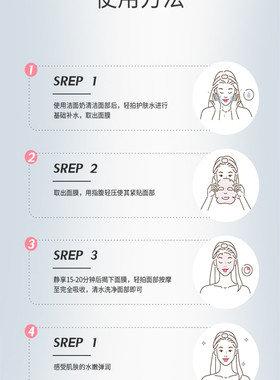 缘生源燕窝银耳面膜 7片装从公司发货招VIP代理