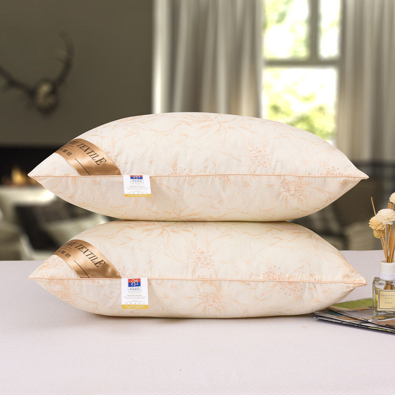枕芯枕头一对全棉记忆保健护颈羽丝绒可水洗单人成人枕心超柔包邮,淘宝优惠券,粉丝福利购,淘宝优惠卷