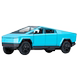 Tesla pickup model alloy toy car with motorcycle